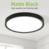 12 Inch 24W 3000K/4000K/5000K, Closet hykolity Selectable CCT LED Round Flat Panel Light, Edge-Lit Flush Mount Ceiling