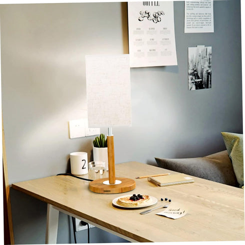Natural Linen Drum Lampshade for Versatile Lighting Options - Easy Assembly