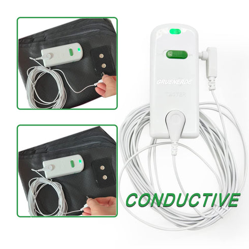 Grounding Continuity Tester Kit: Test Continuity and Effectiveness of Grounding Sheets with 15ft Grounding Cord