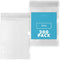 Clear Plastic Reclosable Zip Bags, Bulk GPI Pack of 200, 3" x 4" Strong & Durable Poly Baggies