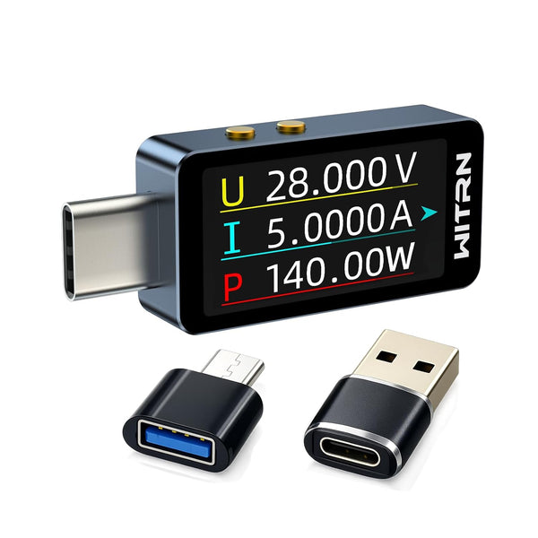 Type-C USB Meter Tester Power Meter USB Multimeter Voltage and Current Tester