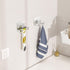 2 Pack, Razor Shower Holder, Wall Hooks with Loofah and Razor Hooks