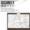 Professional Hardboard Clipboard - 17" x 11" Paper Holder, Jumbo Clip, Moisture Resistant, Made in USA