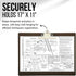 Professional Hardboard Clipboard - 17" x 11" Paper Holder, Jumbo Clip, Moisture Resistant, Made in USA