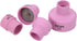 Alumina Torch Gas Lens Kit, Long Service Life Ceramic Welding Cup Set for WP 171826 TIG Torch