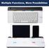 TSJ OFFICE Whiteboard Weekly Dry-Erase Board, Desktop Calendar Desk Organizer with Accessories for Office, Home, School