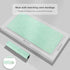 60x35cm) Desk Pad Soft PU Leather Large Mouse Pad Laptop Computer Desk Mat Table Blotter Flat Smooth Waterproof