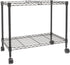 Zippem 24w 13d 18h, Single-Tier Rolling File Cart, x x Black (US Stock)