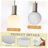 80mm Healeved Frosted Glass Globe Lampshade round Lamp Shade Replacement for Wall Sconce and Pendant Lighting Fixtures