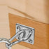 4 Pcs 2 x 1.6 Inch 304 Stainless Steel Ceiling Hooks Pad Eyes Plate Marine Hardware Hooks with Screws