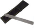 Honbay 1PCS Half Round Wood Rasp File, Carbon Hand File in Black Storage Bag for Polishing