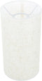 Uonlytech Drum Lamp Shade, E27 Linen Cylinder Lamp Shade Spider Construction Replacement