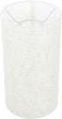 Uonlytech Drum Lamp Shade, E27 Linen Cylinder Lamp Shade Spider Construction Replacement