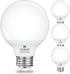 hansang G25 LED Globe Light Bulbs, Bathroom Vanity Light Bulbs E26 Base