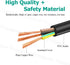 3 Prong Power Cable Replacement for Voxelab Aquila Pro X2 3D Printer, 8.2ft AC Power Cord