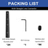 24pcs Seekliny 3030 Straight Connector Corner Bracket Joint Plate, 3030 Hardware T-Slotted Accessories with Screws,