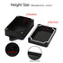Junction Box Waterproof IP65 ABS Plastic Electric Project Enclosure Black with Fixed Ear (Pack of 2) 3.26"x 2.28"x 1.29"