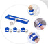 8pcs Mobestech Adjustable Patient Straps Unisex - Leg Holders for Hospitals Quick-Release Fix Bands for Elderly