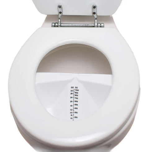 Graduated Specimen Collector Pans 32oz, Urine Measuring Container with Pour Spout, Durable for Healthcare & Home Use