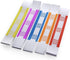 L LIKED Pack of 250 Currency Band Bundles, Self Sealing Currency Straps, Money Bill Wrappers (50 of Each)