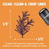 Sniggle Sloth 1/2 Inch Rosemary Herb Plant Self-Inking Rubber Stamp Ink Stamper for Stamping Crafting Planners - Mini