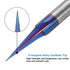 2 15 3 1/4 Inch uxcell Pcs Degree V Groove Engraving Router Bits for CNC Tip and Flutes Shank Carving Bit Nano Coated