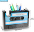 YXQ Fun Tape Dispenser, Unique Novelty Pen Dispenser for Cool Retro Desk Accessories, Blue