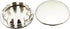 TAODAN 10PCS Metal Round Tube Plug Stainless Steel Hole Plug Nickel Plated