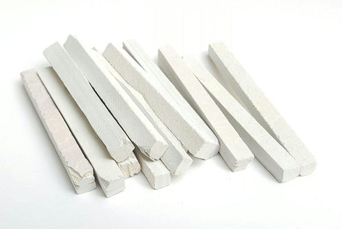 Edible Natural Stone Slate Pencils, White Color, 700 Gram