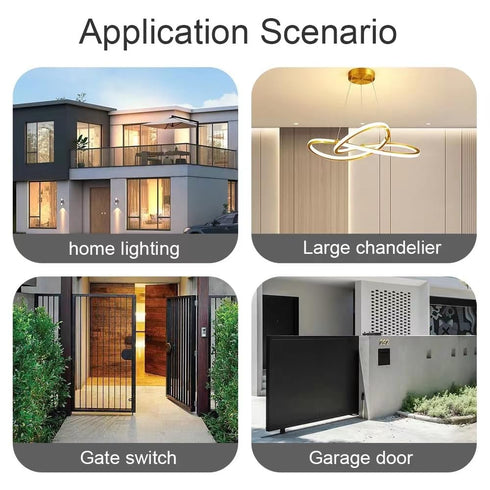 Tuya Smart Life WiFi Momentary Inching Relay, DC 7-32V/USB 5V, DIY Smart Home, Compatible with Alexa