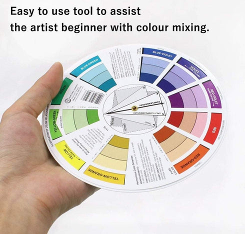 Small Color Mixing Guide Color Wheel (Pack of 3)