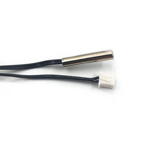 5Pcs NTC 10K 3950 Ohm Waterproof Temperature Sensor Probe Stainless Digital Thermal Sensor Probe Cable Length 2M