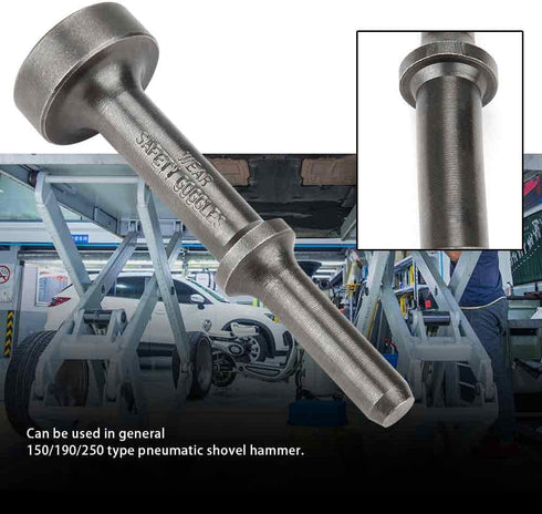 Pneumatic Air Hammer Bit, 1pc Smoothing Pneumatic Drifts Air Hammer Bit Set Extended Length Impact Tool for Tire Repair Automotive Industry Sheet Metal Industry (100mm)