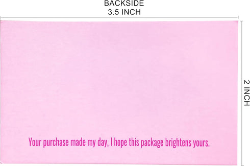 RXBC2011 Package Pack 100 (100 Thank you Cards you are the Heart of my business Cards Insert for online business