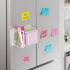 MaxGear Magnetic Dry Erase Marker Holder, Clear Acrylic Pen Holder for Fridge, Whiteboard, Locker, 2 Compartments