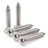 Glvaner #14 x 1-1/4 inch Flat Head Wood Screws, 50 pcs 304 Stainless Steel Self Tapping Screw