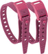 2-Pack TPU 18" Tie-Down Utility Straps with 8-Figure Design Heavy-Duty 220 lb