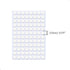 Self-Adhesive Screw Hole Stickers, 2-Table 96 in 1 Self-Adhesive Screw Covers, Dustproof Sticker 15mm White