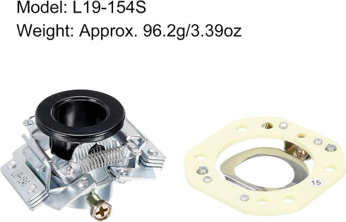 PATIKIL Single Phase Electric Motor Centrifugal Switch L19-154S Bore 19mm for Machinery