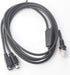 ezonpinzv PS/2 MS7120 MS9540 MS5145 MS1690 PS2 KBW Keyboard Wedge Barcode Scanner Cable Compatible with Metrologic