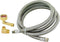Eastman Dishwasher Installation Kit, 5 Foot Supply Line, 1/2 Inch x 1/2 Inch Compression, 48363