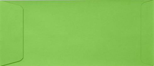 LUXPaper #10 Policy Business Envelopes | Limelight Green | Peel & Press | 4 1/8" x 9 1/2" | 80lb. Text | 50 Qty