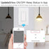 MoesGo WiFi Wall Push Button Smart Light Switch, Multi-Control, 2.4GHz WiFi, Works with Alexa and Google Home, White