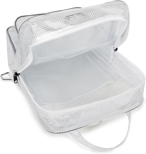 Generic Backpack,17 Inch Anti-static Clear PVC Cleanroom Engineer Tool Bag Full Cover PVC for Put Computer Tool Working