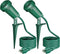 EDISHINE 120V Spotlights Outdoor, 6FT Cord, Weatherproof Plug in LED Flood Stake
