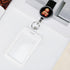 Generic Matryoshka Russian Strawberry Nesting Doll Retractable Badge Holder Metal ID Name Holder Key Ring with Belt