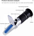 VGVGV 58-90% Brix Refractometer, Honey Refractometer Tester Brix Be Baume Beekeeping Tester with ATC for Honey