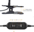 LEPOWER Clip on Light/Reading Lights/Book Light/Desk Lamp Color Changeable/Night Lights Clip on for Desk, Bed Headboard