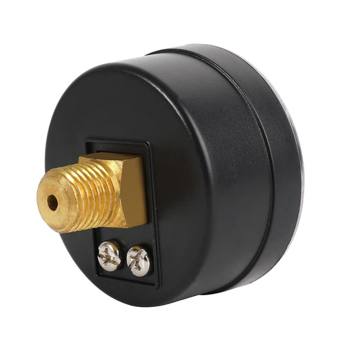 Pool Pressure Gauge, 1/4"NPT Back Mount Swimming Pool Filter Pressure Gauge, Range from 0 to 60psi/kpa