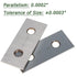 10 Pair 1/8 x 4 Machinist Parallel Block Tool Set, 0.0002 Parallelism Accuracy Matched Parallel Bar